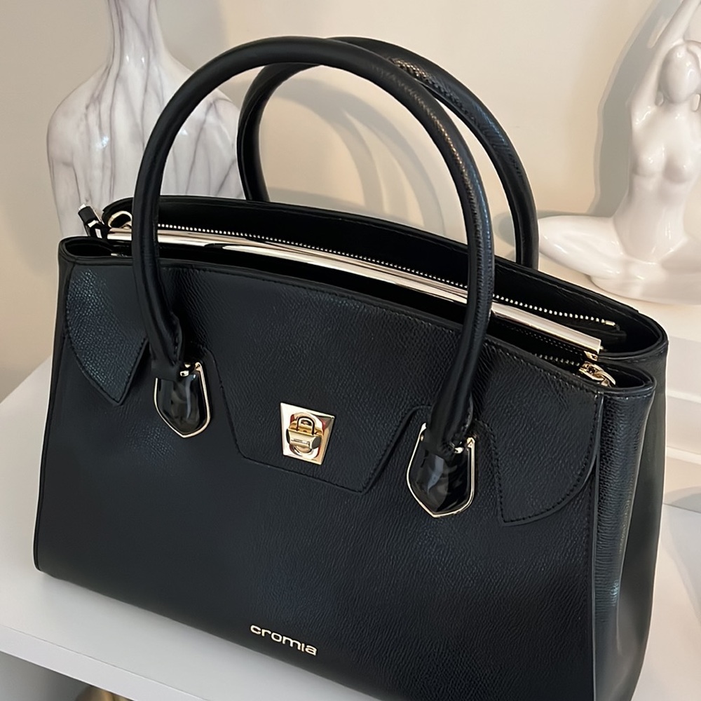Cromia leather handbag - Picture 2 of 5